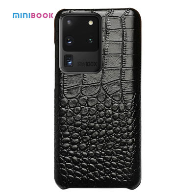 0.04kg OEM/ODM Crocodile Skin Pattern Real Leather Phone Case For Iphone 12 Pro Max