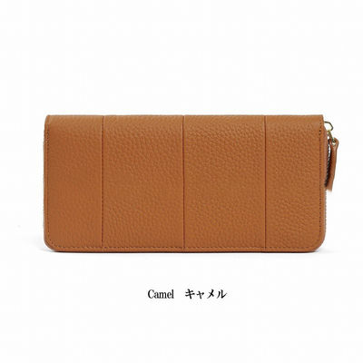 Long Wallet Length Lady Clutch Wallet with Large Capacity and Genuine Leather Material