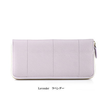 Long Wallet Length Lady Clutch Wallet with Large Capacity and Genuine Leather Material