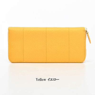 Long Wallet Length Lady Clutch Wallet with Large Capacity and Genuine Leather Material