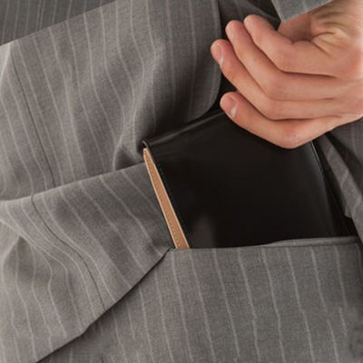 High Qualtiy Multifunctional Men's Leather Wallet with Bi-Fold Design Decoration None