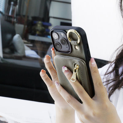 Minibook Embossed pu Leather Phone Case With strap Card lanyard For Iphone 14 pro max