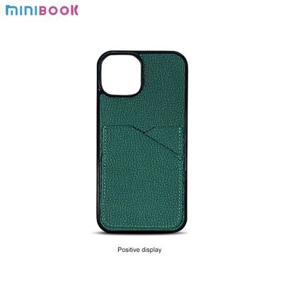 Minibook Genuine Leather Carcasa de telefono Wallet Bag for Daily Life Phone Case