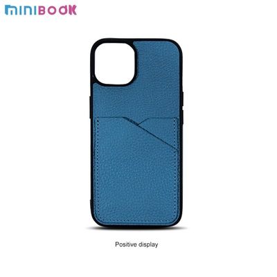 Minibook OEM/ODM Daily Life Genuine Leather for iPhone 14 Card Holder and Phone Case
