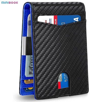 Men's Genuine Leather Wallets with RFID Blocking Credit Card Holder Low MOQ Mix Models