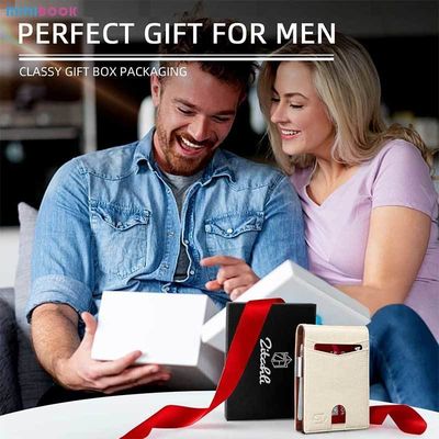 Men's Genuine Leather Wallets with RFID Blocking Credit Card Holder Low MOQ Mix Models