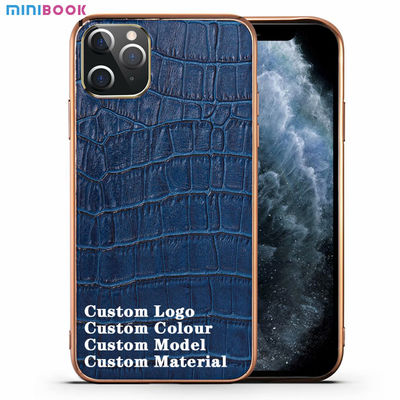 Shockproof Luxury Crocodile Skin Pattern Leather Phone Case for iPhone 12 13 14 Pro Max
