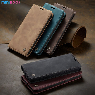 Minibook 2022 Genuine Vegetable Tanned Leather Full Protective Phone Case for Iphone 14 13