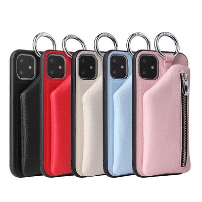 Wallet Leather Case For Iphone 7 8 11 12 13 Pro Max With Holder And Customized Design