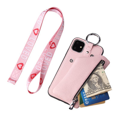 Wallet Leather Case For Iphone 7 8 11 12 13 Pro Max With Holder And Customized Design