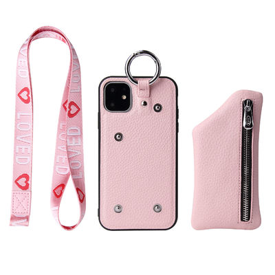 Wallet Leather Case For Iphone 7 8 11 12 13 Pro Max With Holder And Customized Design