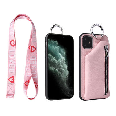 Wallet Leather Case For Iphone 7 8 11 12 13 Pro Max With Holder And Customized Design