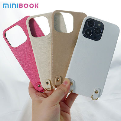 Compatible For Iphone Minibook Customize Logo Lanyard Mobile Cover Cellphone Casing