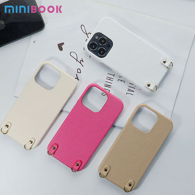 Compatible For Iphone Minibook Customize Logo Lanyard Mobile Cover Cellphone Casing