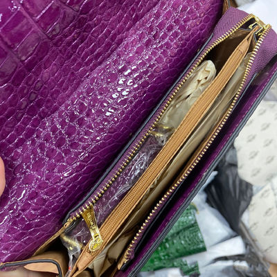 Luxury Satchels Classy Handbag for Bridal Wedding in Genuine Leather and Envelope