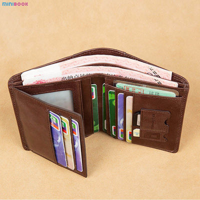 Luxury Designer Men's Wallet Carteras Billeteras Para Hombre Porte Feuille Homme Cuir