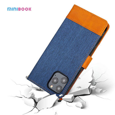 Shockproof Pu Leather Phone Flip Wallet Case With Card Holder Foldable Stand and Stand