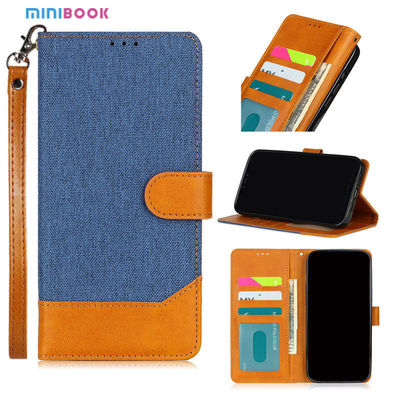 Shockproof Pu Leather Phone Flip Wallet Case With Card Holder Foldable Stand and Stand