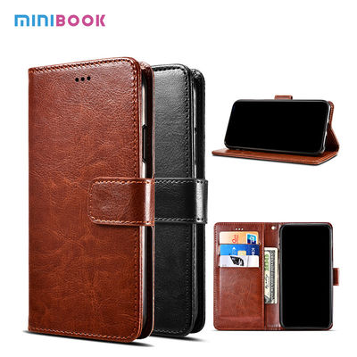 NO Private Mold Minibook Business Flip PU Leather Mobile Phone Case for WikoPower U20