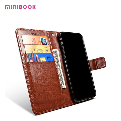 NO Private Mold Minibook Business Flip PU Leather Mobile Phone Case for WikoPower U20