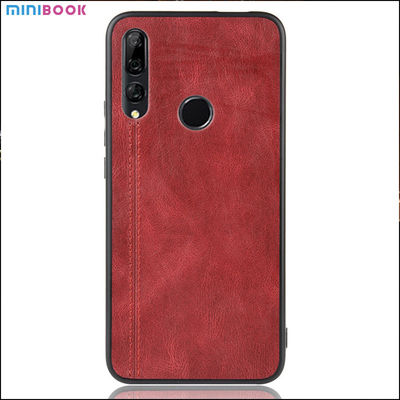 Sports Design Style Thin Soft Tpu Litchi Grain Flexible Slim Thin PU for Honor Phone Case