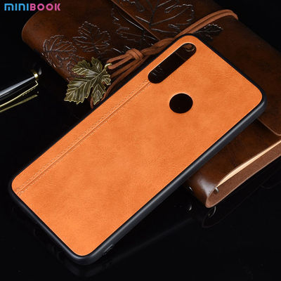 Sports Design Style Thin Soft Tpu Litchi Grain Flexible Slim Thin PU for Honor Phone Case
