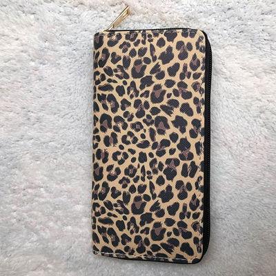 Customizable Cow Print Aztec Cactus Smart Wallet for Western Style Fashion Enthusiasts