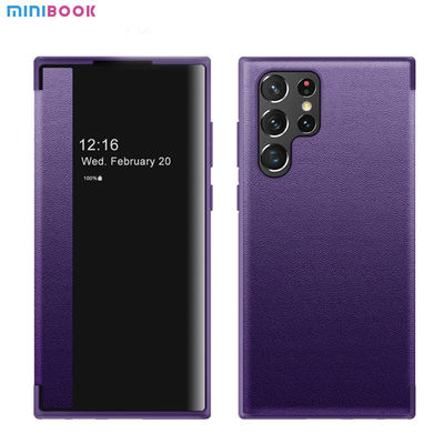 Customer Logo Accepted Minibook Pu Leather Case for Samsung Galaxy S23 Ultra Phone Cases Sports Waterproof Case
