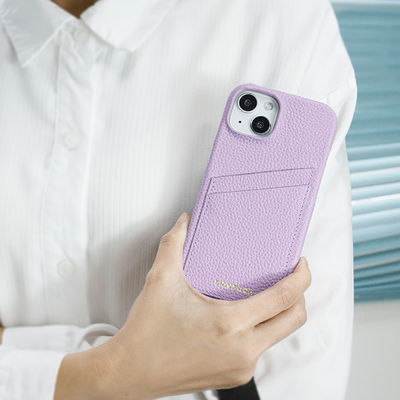 Custom Designer Genuine Leather Phone Case for Iphone Shockproof Wallet Back Cover