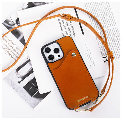 Samsung Compatible Japanese Style With Sling Crossbody Wallet Case and Lanyard for Iphone