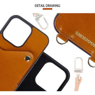 Samsung Compatible Japanese Style With Sling Crossbody Wallet Case and Lanyard for Iphone