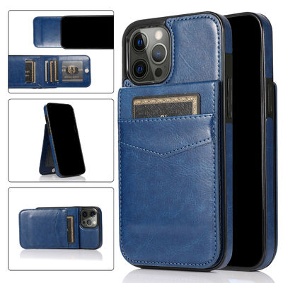 Lightweight Flip Stand Card Holder Leather Wallet Phone Case for iPhone 15 Pro Max