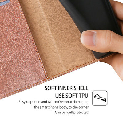 Wireless Charge Support PU Leather Phone Case for iPhone X XS XR 12 13 14 15 Pro Max