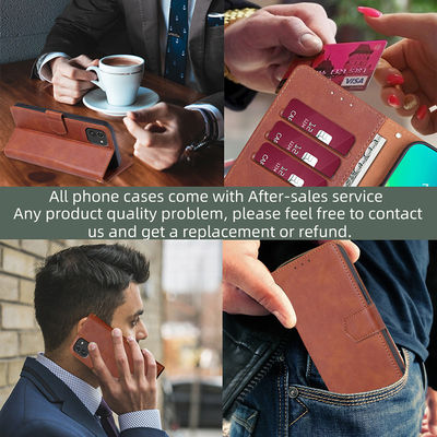 PU Leather Flip Book Case for Samsung Galaxy A03 A13 A34 A54 A73 5g A72 A53 A32 A33 A22