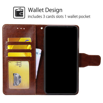 Sample Wallet Leather Cover for LG Velvet V60 V50 V40 V30 Stylo K61 K52 K51 K50s K50 K42 K41s K22