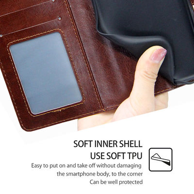 Sample Wallet Leather Cover for LG Velvet V60 V50 V40 V30 Stylo K61 K52 K51 K50s K50 K42 K41s K22