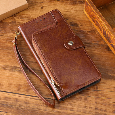 Multifunction Leather Shockproof Anti-fall Wallet Case for Aquos Sense 6S 7 Plus SHG05 R5G