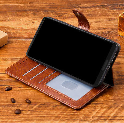 Multifunction Leather Shockproof Anti-fall Wallet Case for Aquos Sense 6S 7 Plus SHG05 R5G