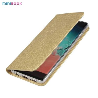 Minibook PU Leather Phone Case For Samsung Galaxy S9 Plus S8plus Low MOQ Lanyard Strap