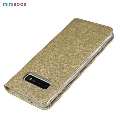 Minibook PU Leather Phone Case For Samsung Galaxy S9 Plus S8plus Low MOQ Lanyard Strap