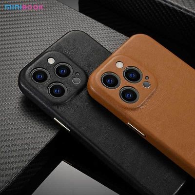 Compatible Shockproof Lens Protection PU Leather Case for iPhone 11/12/13/14 Pro Max
