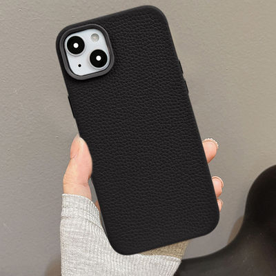 Leather Cell Phone Case Accessories for iPhone 14 Pro Max Plus Full Wrapped Fold Edge