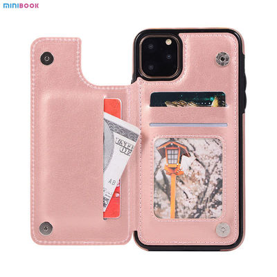 2023 Iphone 12 Pu Leather Wallet Case With Card Pockets Back Flip Cover For Iphone 13 Pro Max