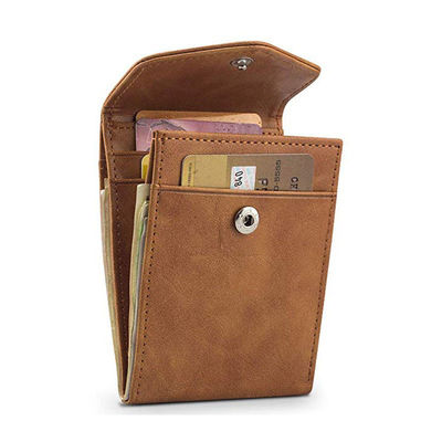 GENUINE LEATHER Cross-Border Card Bag Anti-Theft Wallet for Men in Japanese Style