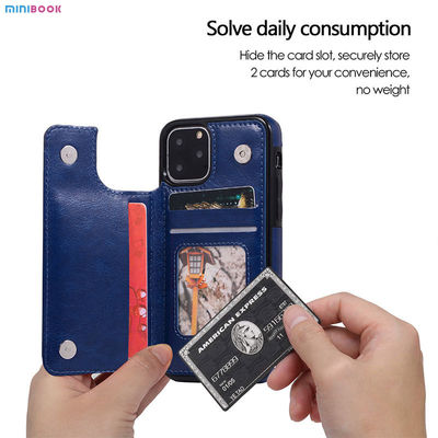 2023 Iphone 12 Pu Leather Wallet Case With Card Pockets Back Flip Cover For Iphone 13 Pro Max