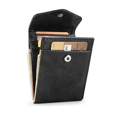 GENUINE LEATHER Cross-Border Card Bag Anti-Theft Wallet for Men in Japanese Style