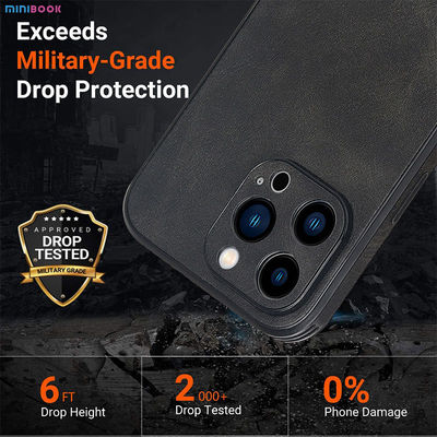 2023 Latest PU Leather Phone Cover for iPhone 14 14plus 14pro 14pro Max Custom Logo