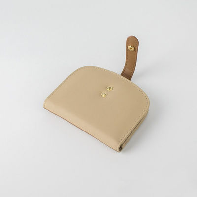 Fashionable Leather Shell-Shaped Mini Korean Version Ins Coin Purse Wallet for Ladies