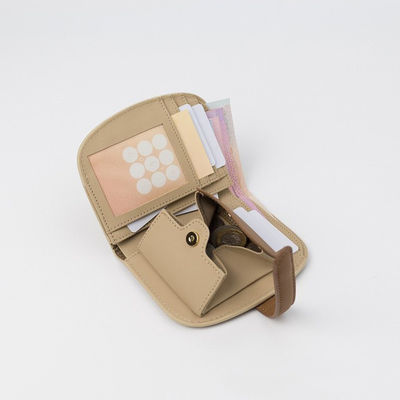 Fashionable Leather Shell-Shaped Mini Korean Version Ins Coin Purse Wallet for Ladies