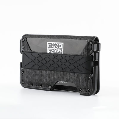 Ultra-Thousand-Year-Old Metal RFID Credit Card Wallet with Open Closure and Nylon Lining